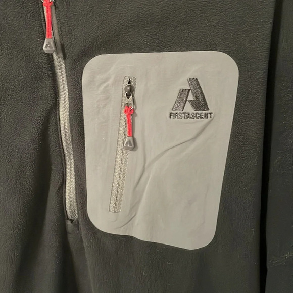 Eddie Bauer First Ascent Expedition Outfitter Men’s Fleece Black Jacket Size XL - Picture 2 of 8